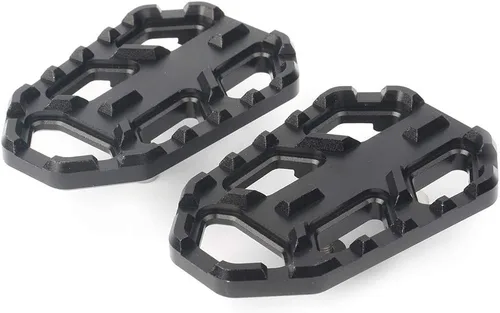 Miniatura 3 de Zhisheng - Estriberas anchas para motocicleta, reposapiés, pedal negro para Kawasaki para Versys-X300 17-18, para Versys 650 para Versys 1000 15-19
