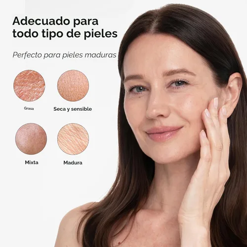 Miniatura 8 de MAREE Hidratante facial – Crema facial reafirmante y elevadora para mujeres con colágeno, retinol y ácido hialurónico – Día y noche