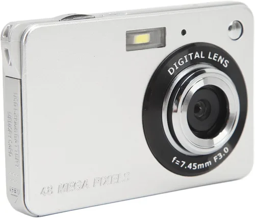 Miniatura 8 de Cámara digital 4K, cámara de vlogging de 48MP con zoom 8X anti vibración, pantalla de 2.7 pulgadas, cámara compacta para fotografía