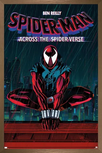 Miniatura 12 de Trends International Marvel Spider-Man: Across The Spider-Verse - Póster de pared de una hoja de Ben Reilly, 34 pulgadas de largo x 22.4 W, versión