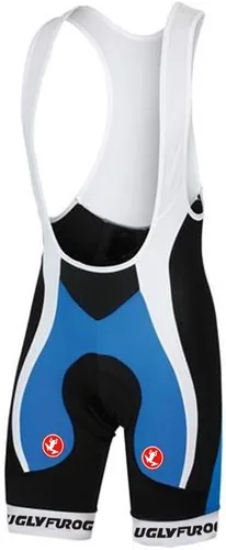 Miniatura 30 de UGLY FROG Designs - Pantalones cortos de ciclismo con pantalones cortos con peto, pantalones cortos de ciclismo Pro/BIP, acolchado 3D Coolmax