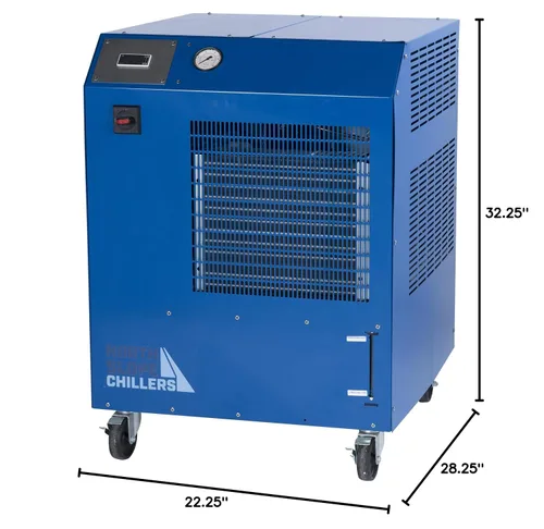 Miniatura 15 de NSC0500-110/1 Freeze Enfriador industrial de 1/2 toneladas, 6,000 BTU's/hr, ideal para láseres, grabadores, máquinas, equipos de soldadura