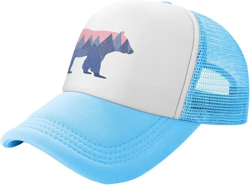 Miniatura 14 de Waldeal - Gorra de béisbol para niños y niñas de 3 a 8 años, diseño de oso de montaña