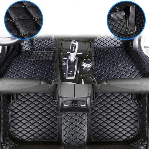 Miniatura 8 de Alfombrillas personalizadas para Volkswagen Passat B5 /2003-2007 año interior cubierto completo, impermeables y antideslizantes, de piel sintética
