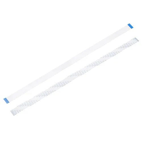 Miniatura 32 de uxcell Cable plano flexible, 5.906 in, 0.039 in, 4 pines, FPC FFC, cable de cinta flexible para TV LCD, audio de automóvil, reproductor de DVD, 10