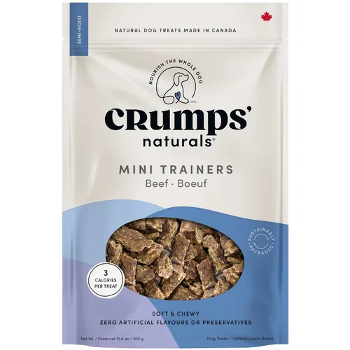 Miniatura 15 de Crumps' Naturals Mini entrenadores de carne de res semi húmeda 4.7oz