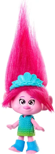 Miniatura 8 de Mattel DreamWorks Trolls Band Together Branch - Muñeca pequeña con traje extraíble y pelo de felpa, juguetes inspirados en la película