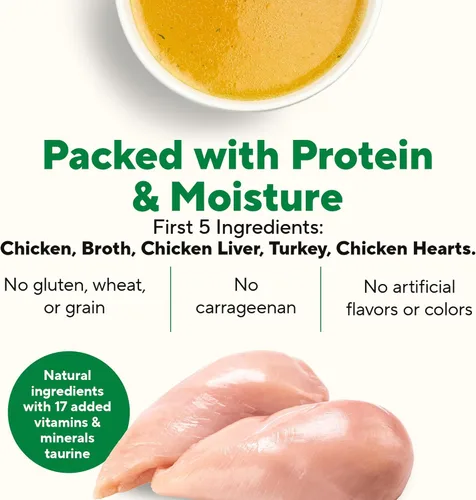 Miniatura 3 de Dave's Pet Food Alimento húmedo para gatos sin granos (fórmula de pollo), hecho en Estados Unidos, naturalmente saludable, alimentos enlatados