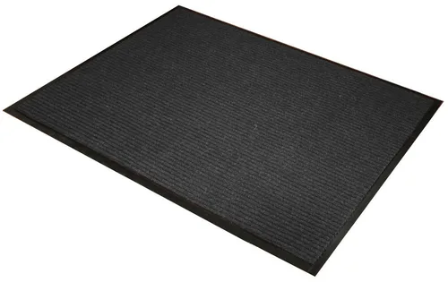 Miniatura 3 de Durable Spectra-Rib Tapete de entrada interior con respaldo de vinilo, 2 x 3 pies, marrón