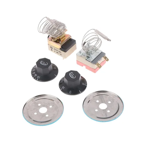 Miniatura 3 de Interruptor de ajuste de perilla de 30-110 de 50 a 300 grados, controlador de temperatura, interruptor de termostato capilar, calentador de agua