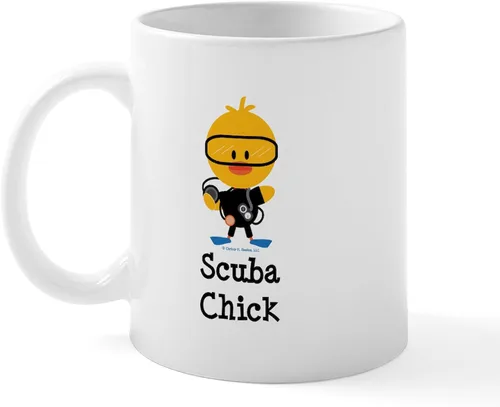 Miniatura 34 de CafePress Scuba Flag Diver Taza de café de cerámica de 11 oz (11.0 fl oz)