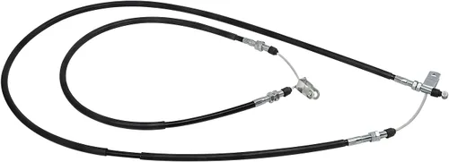 Miniatura 5 de 2 cables de freno trasero izquierdo/derecho 54005‑1201/54005‑1202, repuesto de cable de freno trasero de metal para Mule Gasolina Diesel 2x4 4x4