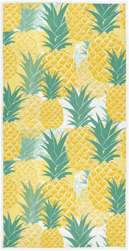 Miniatura 14 de Pfrewn Toallas de mano con mariposas 3D de 16 x 30 pulgadas en primavera y verano floral lila con flores abstractas, toalla de baño pequeña, toalla