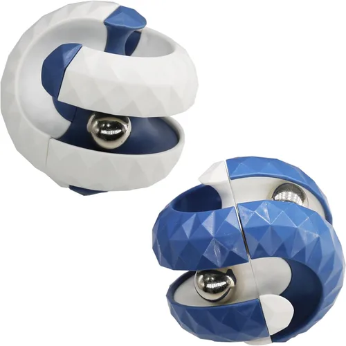 Miniatura 9 de Paquete de juguetes para ansiedad, bola órbita, novedosa pista creativa, cubo infinito, bolas para aliviar el estrés, juguetes sensoriales