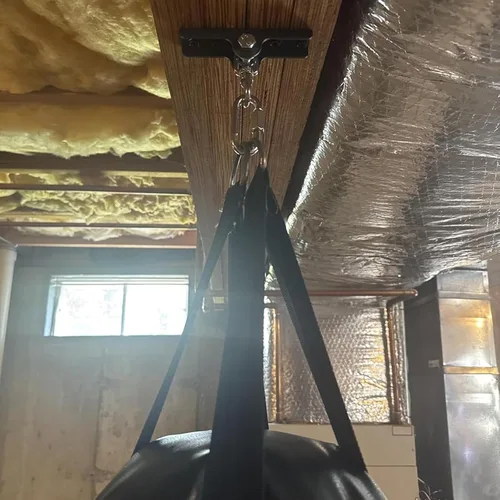 Miniatura 7 de Colgador de saco de boxeo pesado, gancho de viga de madera para colgar bolsas pesadas, soportes giratorios de 360° para entrenamiento de boxeo, Muay