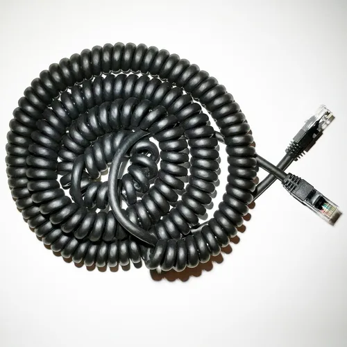 Miniatura 2 de Cable Ethernet Cat5e en espiral 24AWG (2-6 pies)