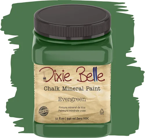 Miniatura 29 de Dixie Belle Paint Company - Pintura con acabado de tiza para muebles, color negro (Caviar), 1 galón, 128 fl oz, pintura mineral color rosa intenso