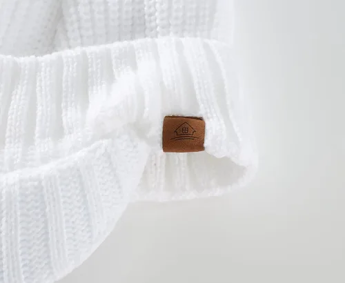 Miniatura 6 de Home Prefer - Gorro de punto grueso de invierno con visera para hombre