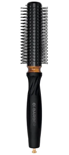 Olivia Garden OG Barber cepillos con cómodas puntas de bola, mango ergonómico antideslizante, tecnología iónica, ligero, para un peinado fácil y