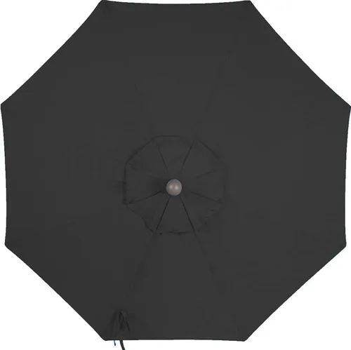 Toldo de repuesto para sombrilla de patio de 9 pies con 8 varillas, toldo ventilado, resistente a la decoloración, UPF 50+ excelente protección solar