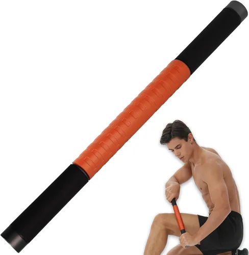 Miniatura 8 de Rodillo muscular para masaje de piernas, rodillo de pantorrilla, rodillo de liberación profunda de tejido muscular, puntos de activación para Negro