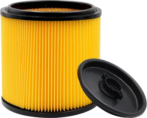 VCFS - Filtro de repuesto para filtro y retenedor de cartucho estándar Vacmaster de 5 a 16 galones, también apto para shopvac de 5 a 20 galones