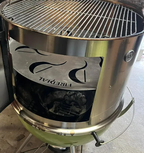 Miniatura 5 de FireDial - Sistema de gestión de calor para barbacoa de carbón y ahumadores de barbacoa, UDS, WSM, hervidor de agua (para 22 pulgadas WSM)