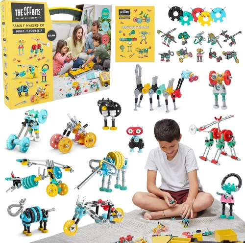 Miniatura 10 de The Off Bits Juguetes educativos STEM para mayores de 6 años: juegos de construcción de juguetes robot, kit de ingeniería 3 en 1 para niños y niñas