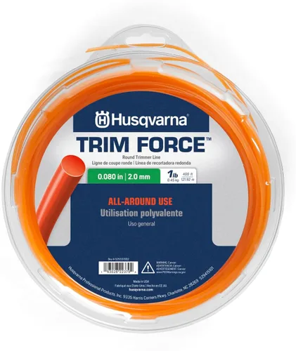 Miniatura 3 de Husqvarna Trimforce - Línea de recortadora de hilo en espiral de 0.080 pulgadas, 208 pies, línea de uso completo (0.5 libras)