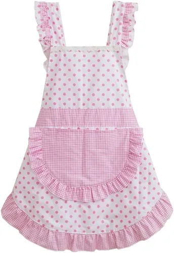 Miniatura 2 de Pañuelo con estampado floral, encantador, vintage, divertido, delantales para mujeres, niñas, pastel, jardín, pintura, delantales, diadema Delantal 7
