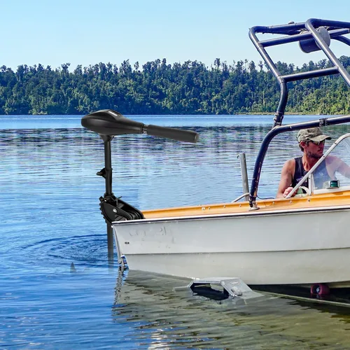 Miniatura 5 de Motor de arrastre eléctrico de empuje de 40 libras, motores de barco fuera de borda de agua salada, motor de arrastre de serpiente de agua de 12 V