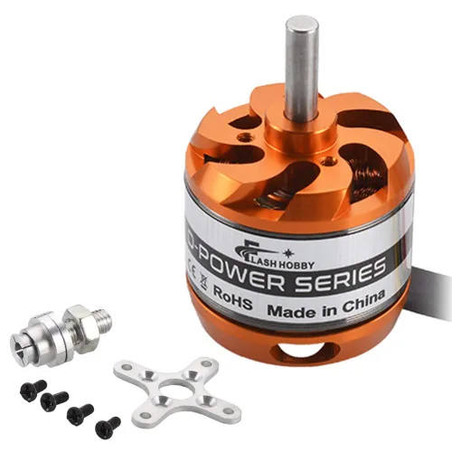 D3536 Motor sin escobillas 750KV Motor eléctrico RC Motor de ala fija para aviones UAV Mini Multicopter RC Avión Helicóptero Brazo robótico