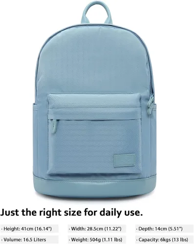 Miniatura 3 de HotStyle Mochila clásica 936Plus, tamaño mediano, 16 litros, talla única , Mochilas tradicionales