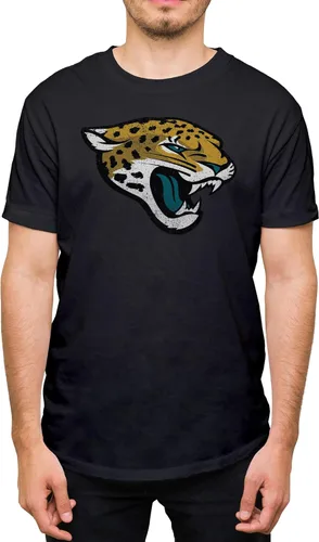 Miniatura 26 de Hybrid Sports NFL - Distressed Team Logo - Officially Licensed Adult Short Sleeve Fan Tee for Men & Women Los Angeles Rams - Azul real