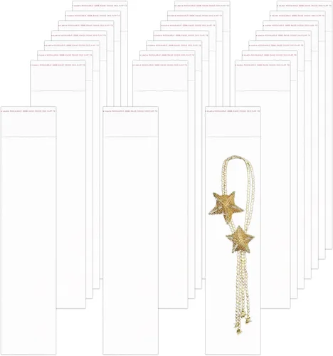 Miniatura 14 de Bolsas de celofán adhesivas largas 300 piezas 2' x 6' Bolsas de celofán transparentes resellables Bolsas de plástico autosellables de 1 mil para 300