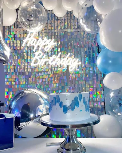 Miniatura 3 de 24 paneles de lentejuelas para pared brillante - Nuevo diseño entrelazado Pared brillante, telón de fondo de fiesta, eventos y carteles