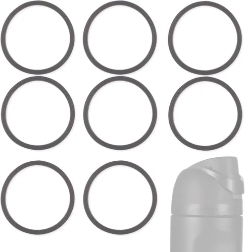 Miniatura 14 de 6 piezas de anillo de sellado de botella de agua de repuesto para Owala FreeSip, juntas de anillo O de sello de tapa de silicona, piezas de repuesto