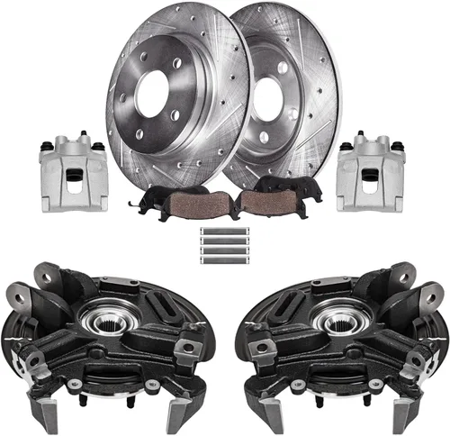 Miniatura 24 de Detroit Axle - Rotores de freno traseros para Toyota GR Supra BMW 230i 330e 330i 430i 530i 530i 530e 540d 540i xDrive X3 X4 Z4, rotores de freno
