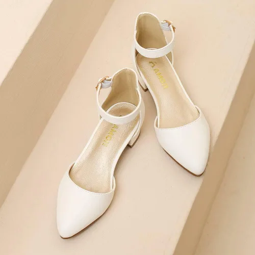 Miniatura 4 de Amoji Zapatos de vestir con correa de tobillo para niñas, zapatos de vestir para fiesta de boda para niños pequeños y grandes 412