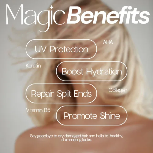 Miniatura 2 de Simply Smooth Xtend Keratin Reparative Magic Potion Acondicionador original sin enjuague y protección contra el calor, reparación en aerosol