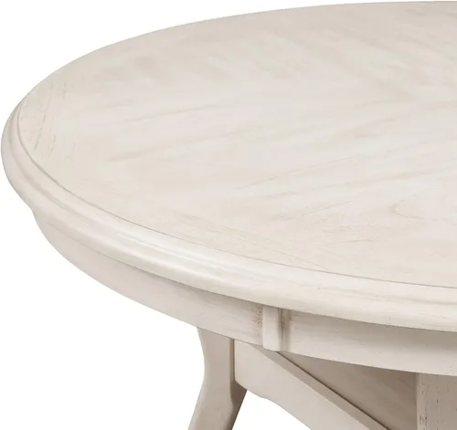 Miniatura 7 de New Classic Furniture Amy - Juego de mesa de comedor de 5 piezas, color beige y marrón