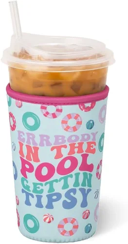 Miniatura 60 de Funda Swig Life para taza de café helado pequeña, funda estándar de 22oz para taza de café helado con asa, funda aislante de neopreno para mantener