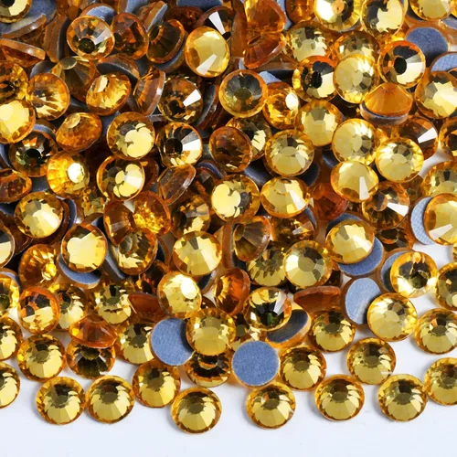 Miniatura 39 de 6000 diamantes de imitación termoadhesivos a granel, diamantes de imitación azules para ropa de manualidades, cristales termoadhesivos para Zafiro