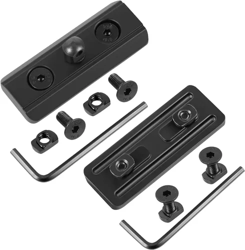 Paquete de 2 adaptadores de bípode para M-Rail Harris tipo Bipod Mount Sling Stud