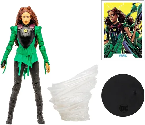 Miniatura 6 de McFarlane Toys DC Black Adam Movie de 17,8 cm - Figura de Ciclón