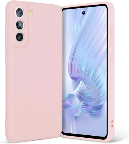 Miniatura 12 de Funda para Galaxy S21 FE, silicona líquida, delgada, suave, TPU Fit, protección de cuerpo completo, a prueba de golpes, para Galaxy S21 FE 6.4