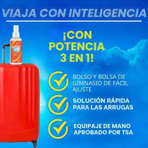 Miniatura 6 de Bounce Spray antiestático, 3 en 1 spray antiestático instantáneo y liberación instantánea de arrugas, eliminador de olores y refrescante de tela
