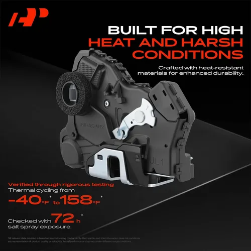Miniatura 4 de A-Premium Actuador de cerradura de puerta lado del conductor delantero compatible con Toyota 4Runner Camry Corolla Matrix Sienna Solara y Lexus