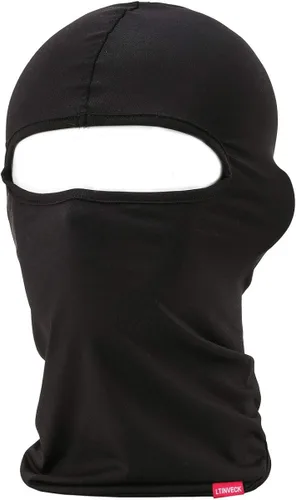 Miniatura 6 de Balaclava Face Mask, 2 Pack Lightweight Motorcycle Black Warmer Ski Mask for Men Bandana