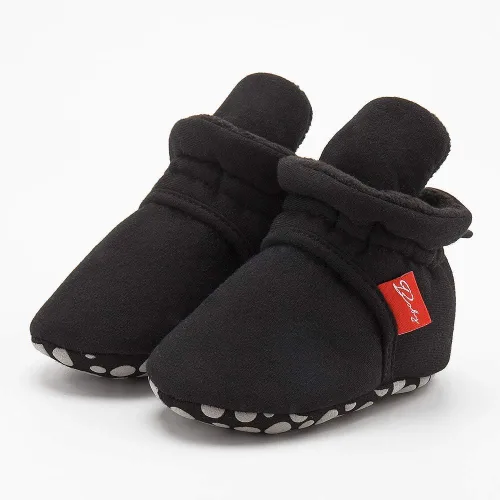 Miniatura 94 de Sawimlgy - Botines de algodón antideslizantes para recién nacido, con agarre, para cuna o para el invierno